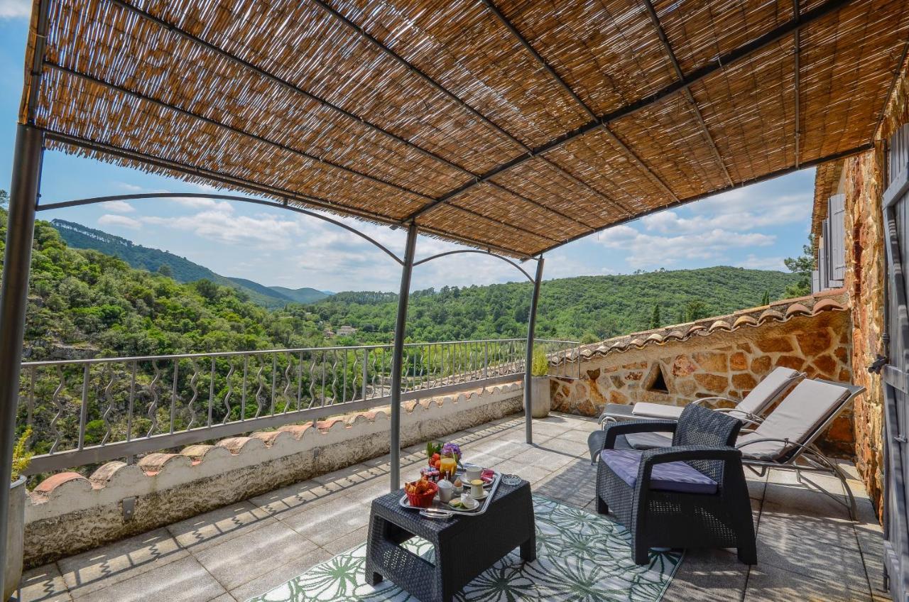 Hotel & Restaurant Les 3 Barbus Anduze Εξωτερικό φωτογραφία