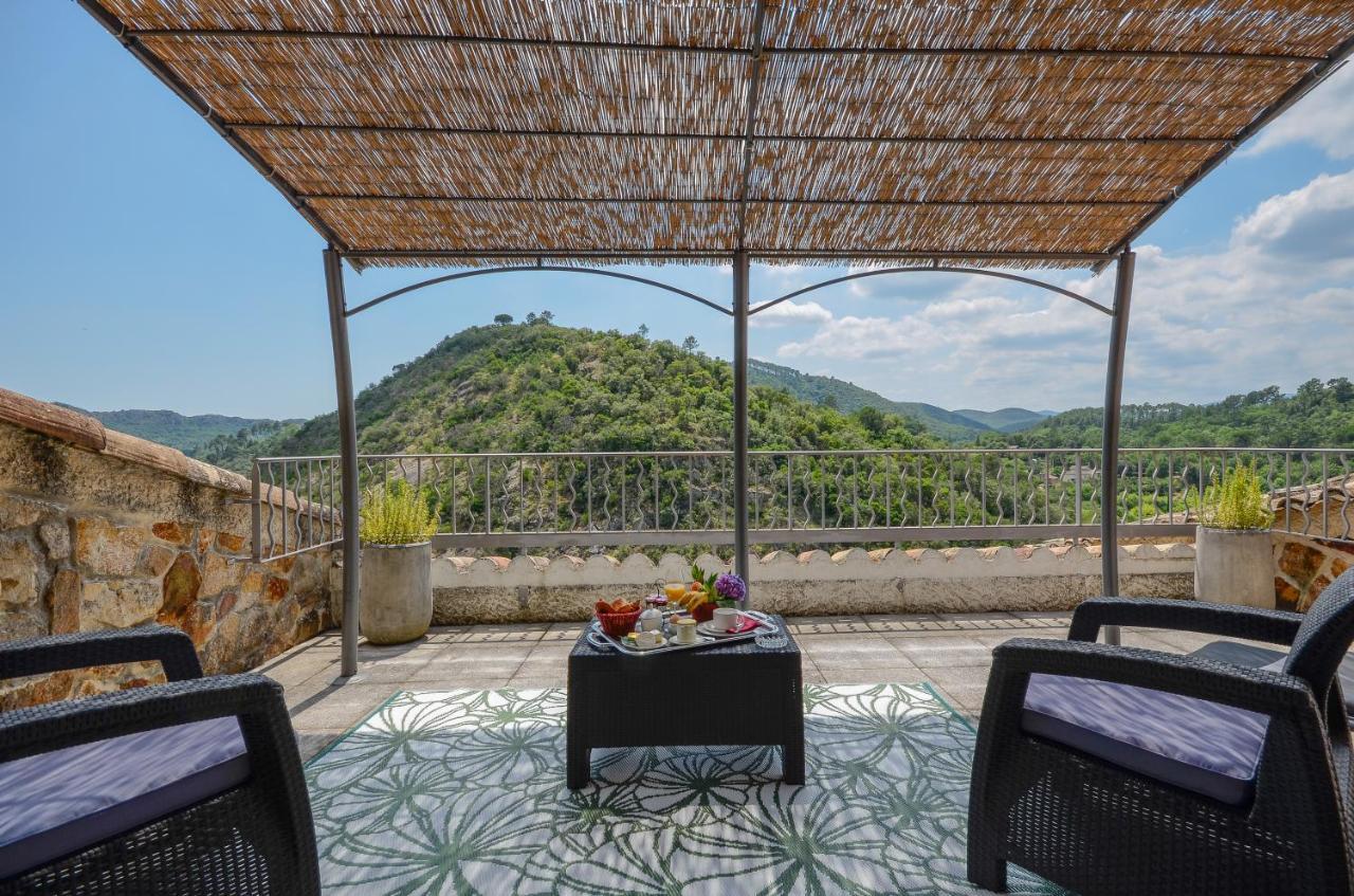 Hotel & Restaurant Les 3 Barbus Anduze Εξωτερικό φωτογραφία